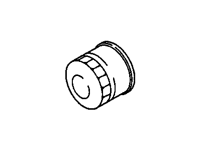 Chevy Spectrum Coolant Filter - 25161877