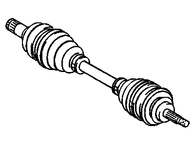 Chevy Nova Axle Shaft - 26029776