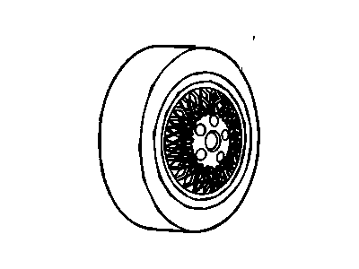 Chevy Beretta Spare Wheel - 10148017
