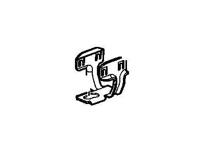 88894355 GM Bracket, Fuel Injection Illustration 1 of 1