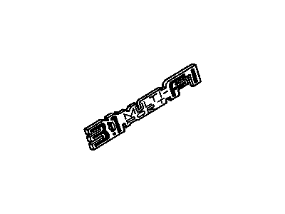 Chevy 10108800 Nameplate
