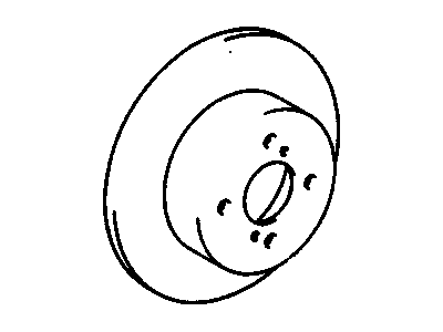 Chevy Nova Brake Rotor - 94846328