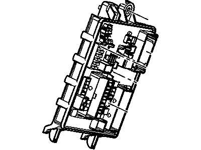 Cadillac 22864091 BLOCK,BODY WIRING HARNESS JUNCTION(INCLUDES 2,4,5,7)