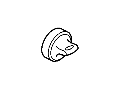 GM 9360784 Knob, A/C Control 9360784 GM Knob, A/C Control Illustration 1 of 1
