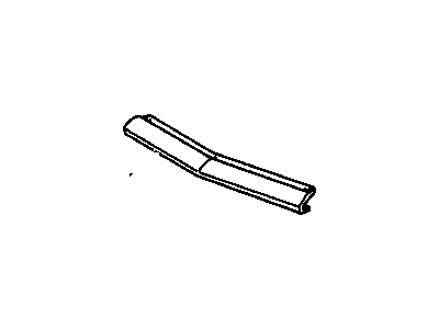 GM 14058670 Radiator Mount Panel, Front 14058670 GM Radiator Mount Panel, Front Illustration 1 of 1
