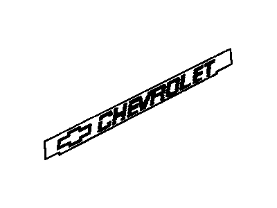 GMC 15607539 Tail Gate Logo
