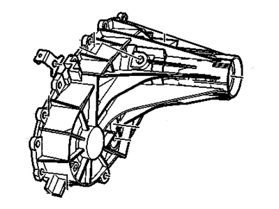 Chevy 12478092 CASE,TRANSFER(REAR HALF)(INCLUDES 20,28)