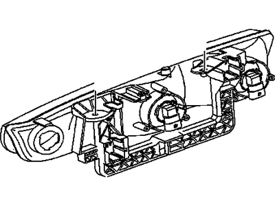 Saturn 21111510 Headlamp Assembly