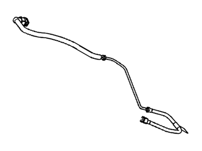 Chevy 15749253 PIPE,EVAP EMISSION REAR(INCLUDES 20)