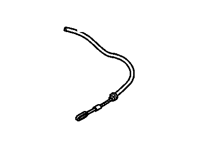 Oldsmobile 98 Parking Brake Cable - 10080807