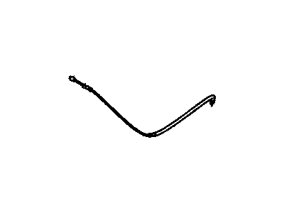 GM 15281145 Rear Cable 15281145 GM Rear Cable Illustration 1 of 1