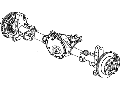 Hummer 15888324 Axle Assembly