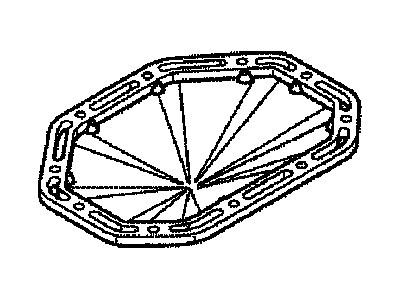 Chevy 90199030 COVER,FRONT DIFFERENTIAL CARRIER(0.679)