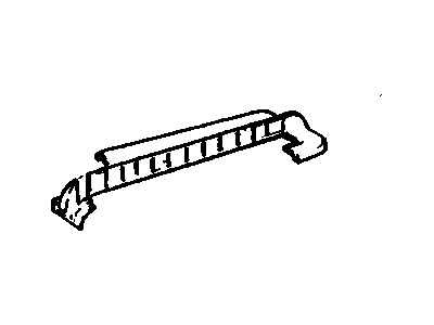 Cadillac 90404643 Buckle End Cover