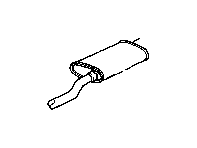 Pontiac Parisienne Muffler - 10156918