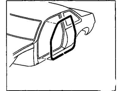 Chevy 22635797 Weatherstrip
