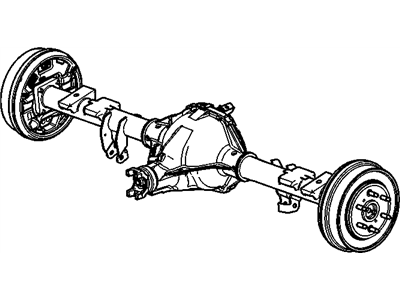 Chevy 25903650 Axle Assembly