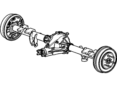 Chevy 25869921 Axle Assembly