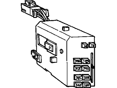 Pontiac A/C Switch - 16063959