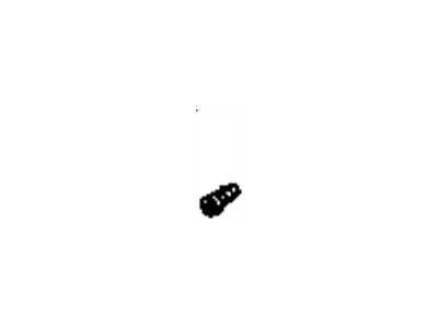 GM 11504785 Bezel Screw 11504785 GM Bezel Screw Illustration 1 of 1