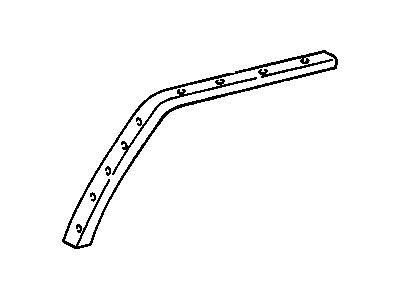 Chevy 10281098 Run Weatherstrip Retainer