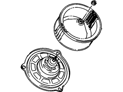 Chevy 91173548 Blower Motor