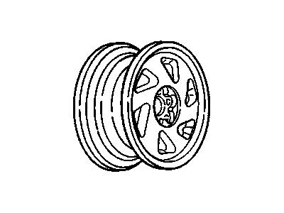 GMC 12541081 Wheel