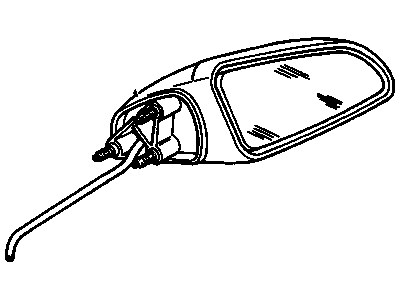 Oldsmobile 98 Side View Mirrors - 20625339