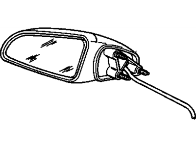 Oldsmobile 98 Side View Mirrors - 20469520