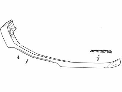 Chevy 84132662 EXTENSION,FRONT BUMPER FASCIA(PART OF 1)(INCLUDES 5-7)(BLACK)(INSTALL 0.50)(2.2596 KGS)(7.831)(SERVICEABLE COMPONENT OF EXTENSION 84132660)