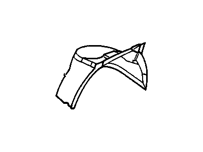 Chevy Celebrity Fender Splash Shield - 20693766