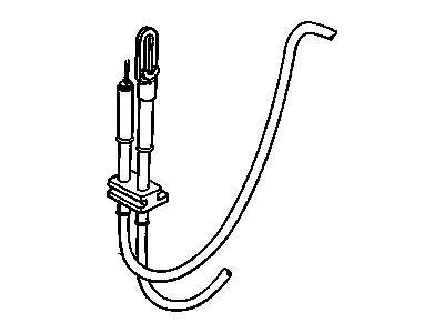 Pontiac Grand Am Throttle Cable - 10039496