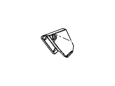 GM 13338839 Absorber, Door Inner Panel 13338839 GM Absorber, Door Inner Panel Illustration 1 of 1