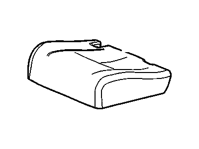 GM 88976345 Cover, Al4 - Rear Bucket Seat Cushion (High Back) 88976345 GM Cover, Al4 - Rear Bucket Seat Cushion (High Back) Illustration 1 of 1