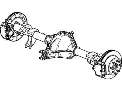Chevy 22874942 Axle Assembly