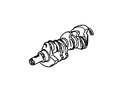 Oldsmobile Achieva Crankshaft - 24501596