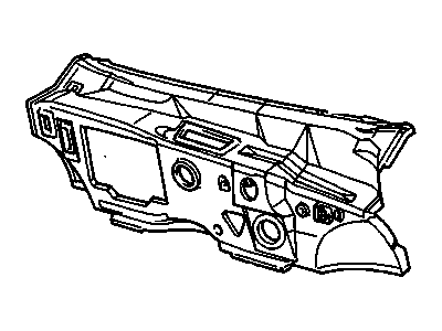 Cadillac 20728306 Dash Panel