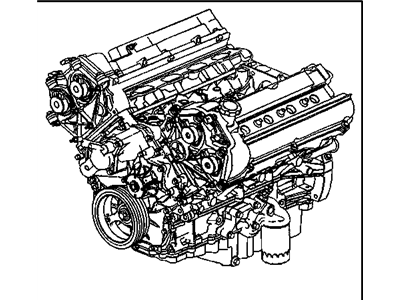 GM 19177068 Engine 19177068 GM Engine Illustration 1 of 1
