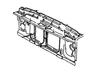 GMC 15606587 Radiator Support