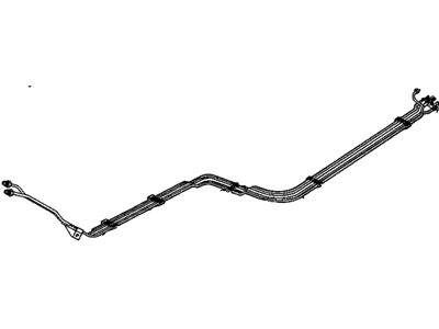 GMC 3886933 SHIELD,BRAKE PIPE(BLACK)(1/4"OUTSIDE DIAMETER X 64 1/2")(11 COILS PER INCH,STEEL WIRE,CUT FROM BULK)(3.163)