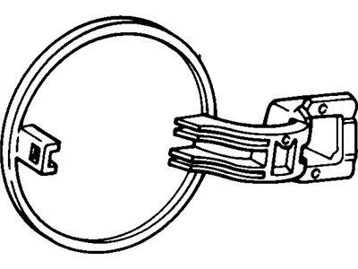 Chevy 10244620 Fuel Door