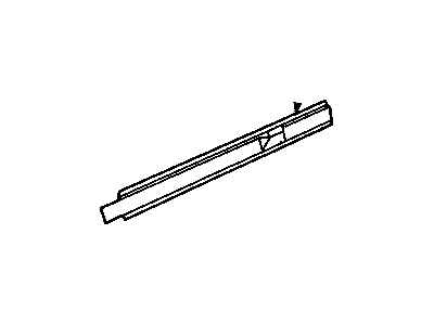 20113243 GM Inner Wheelhouse, Driver Side Illustration 1 of 1