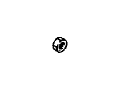 94156626 GM Nut, Transmission Shift Shaft Lever Rod Illustration 1 of 1