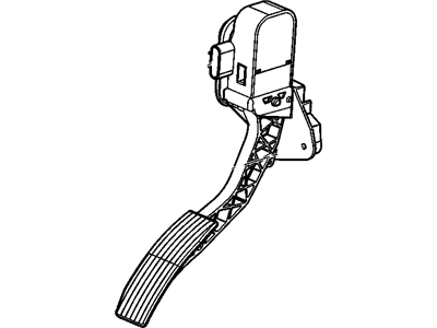 Buick 25919184 Pedal Travel Sensor