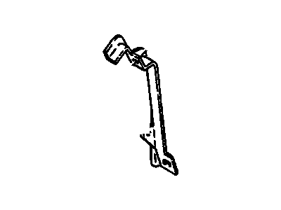 10124456 GM Interior Molding, Passenger Side Illustration 1 of 1