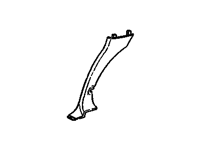 Chevy 15029656 PANEL,BODY SIDE LOWER TRIM(INCLUDES 22)(PEWTER)
