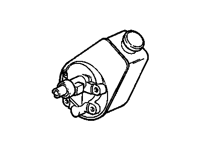 GMC C3500 Power Steering Pump - 26019740