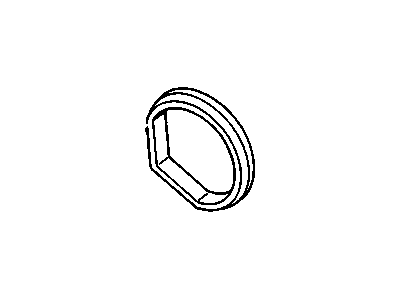 GM 3052533 Cover Gasket 3052533 GM Cover Gasket Illustration 1 of 1