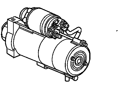GMC 89017412 STARTER,(PRODUCT STARTER 12563907)(REMANUFACTURED-NOT FOR SALE WHERE IMPORTS ARE RESTRICTED)(DELCO SERIES PG260M)