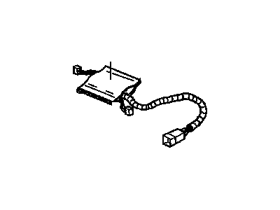 GMC 12377281 PUMP,DRIVER SEAT CUSHION AIR(LUMBAR)(3 WIRE CONNECT)